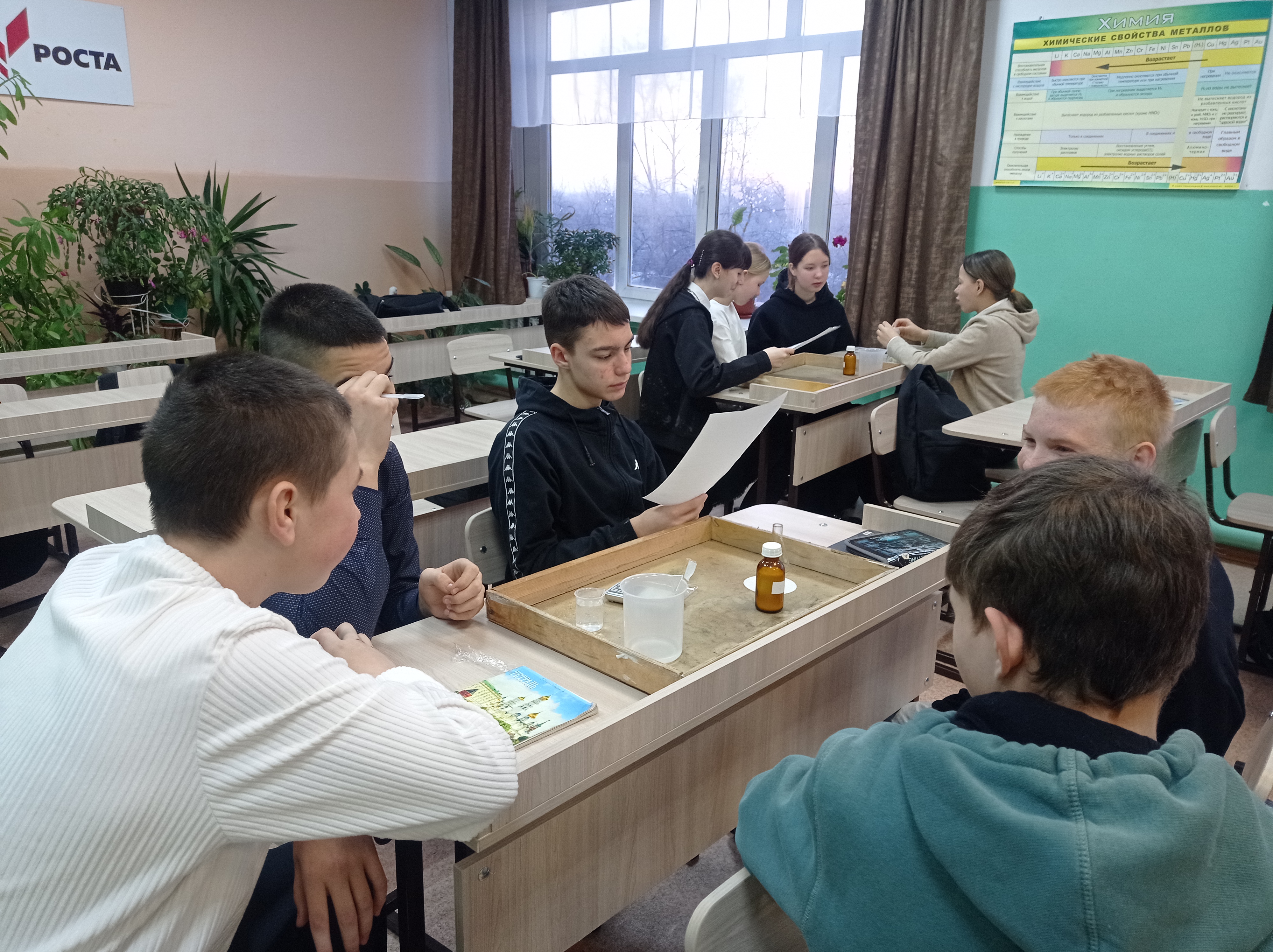 Практическая работа в 8 класса «Приготовление смеси с определенной массовой долей».