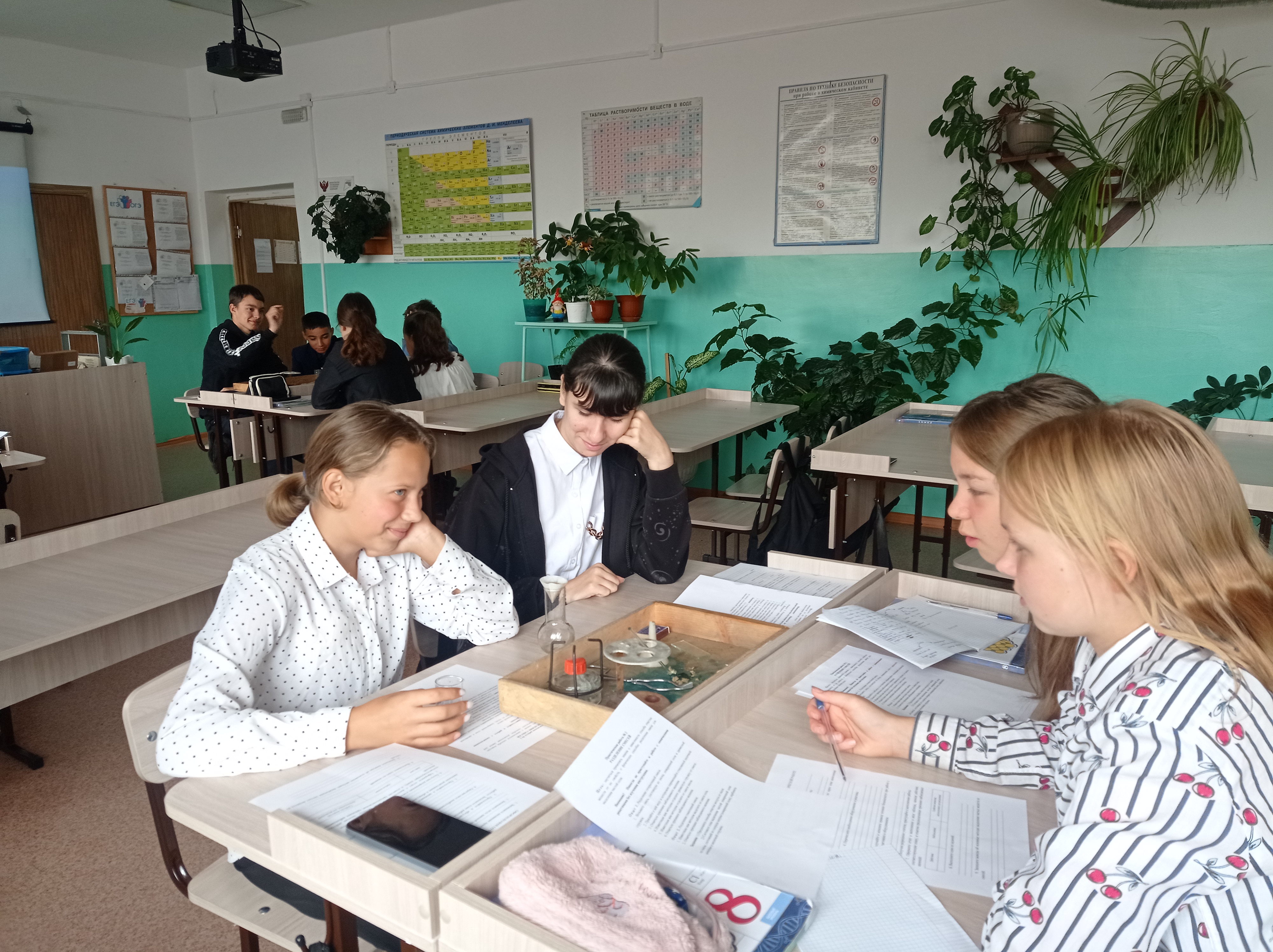 Узнали способы разделения смесей.