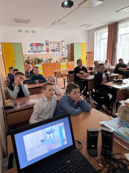 Профилактическая неделя безопасности в школе села Новогромово .